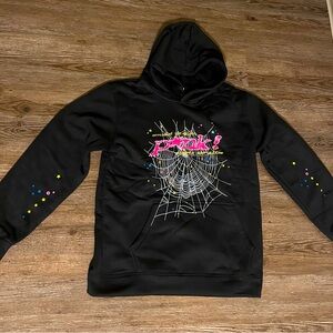 Medium size Black spider hoodie
